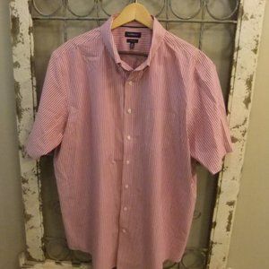 CROFT & BARROW EASY CARE MENS S/S SHIRT-XLT